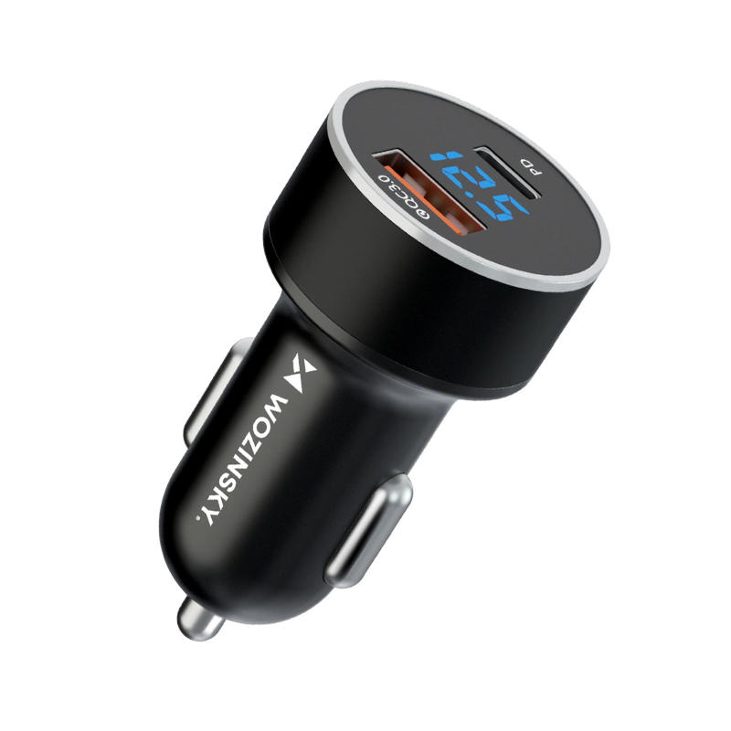 Wozinsky WDCCAC Car Charger 36W Type-C / USB-A (black)