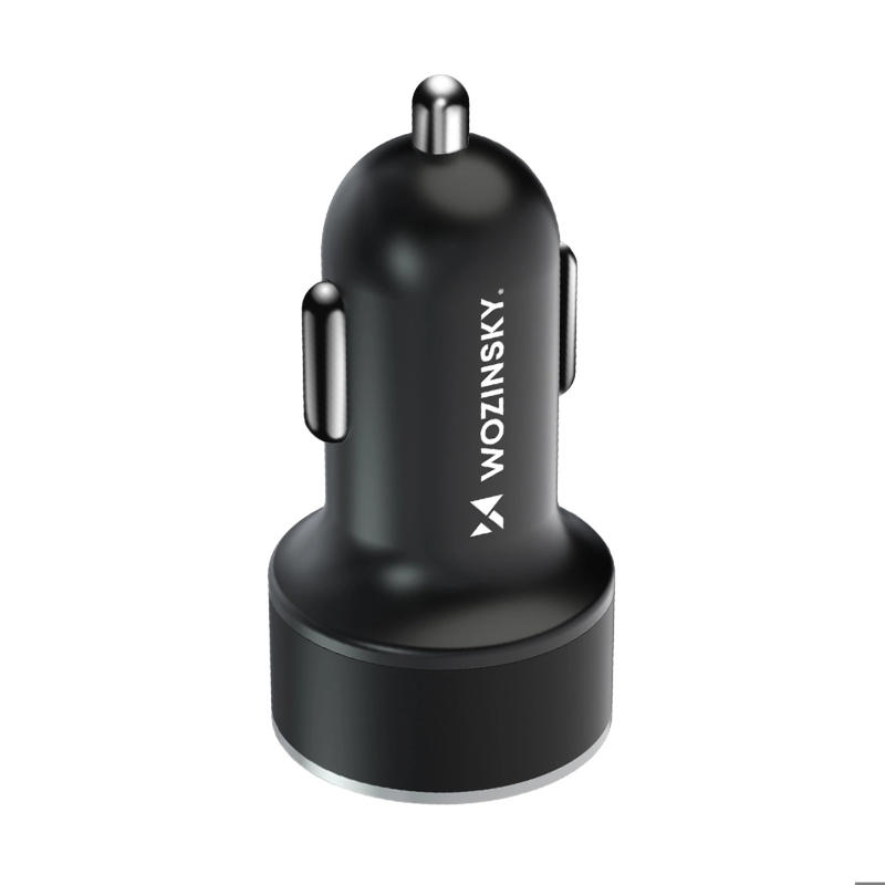 Wozinsky WDCCAC Car Charger 36W Type-C / USB-A (black)