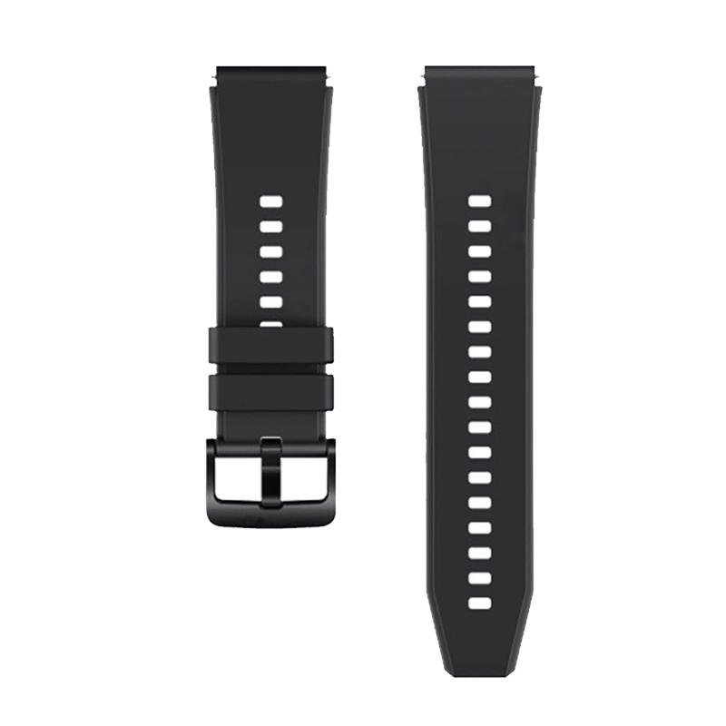 Silicone Strap Λουράκι Σιλικόνης (Huawei Watch GT Αll Models) (46mm) black