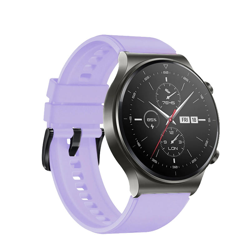 Silicone Strap Λουράκι Σιλικόνης (Huawei Watch GT Αll Models) (46mm) purple