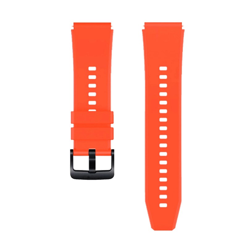 Silicone Strap Λουράκι Σιλικόνης (Huawei Watch GT Αll Models) (46mm) orange