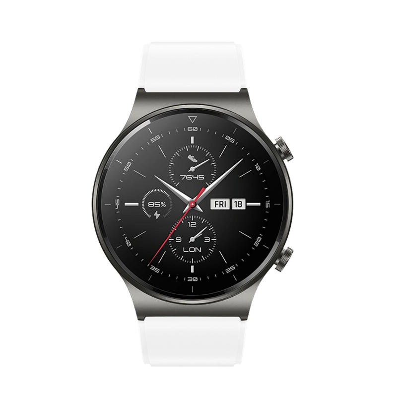 Silicone Strap Λουράκι Σιλικόνης (Huawei Watch GT Αll Models) (46mm) white