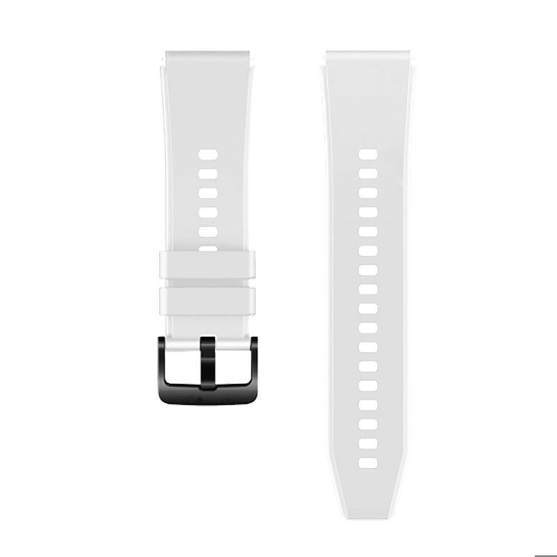 Silicone Strap Λουράκι Σιλικόνης (Huawei Watch GT Αll Models) (46mm) white