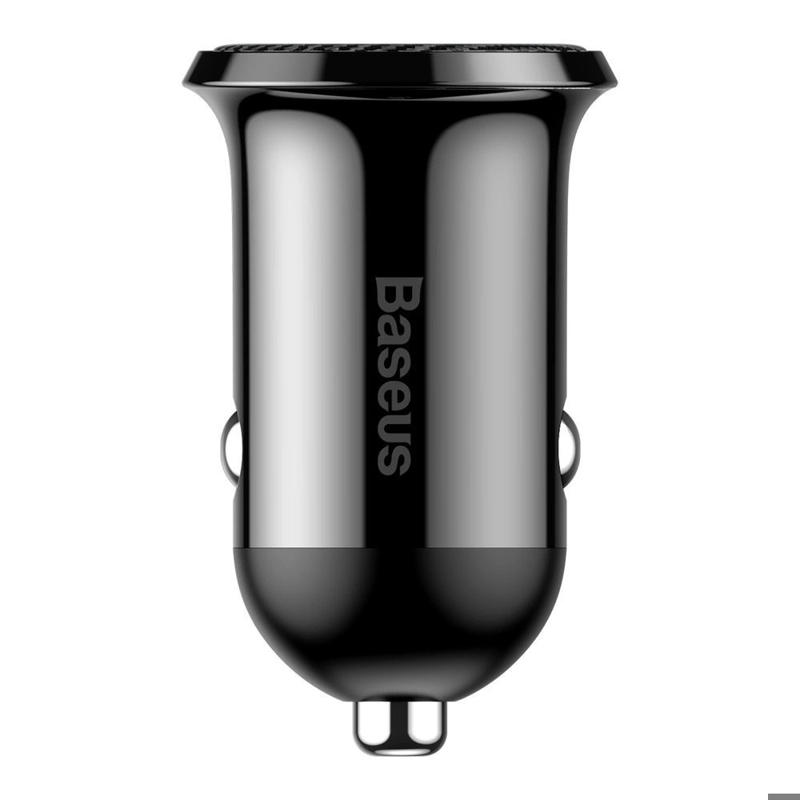 Baseus Grain Pro Car Charger 2x USB 4.8A (CCALLP-01) black