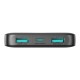 Joyroom JR-PBF12 Power Bank 10000mAh 12W 2xUSB-A 1xType-C (black)