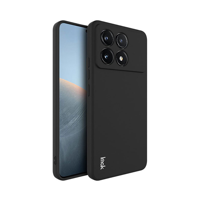 Soft Matt Case Back Cover (Xiaomi Poco F6 Pro) black