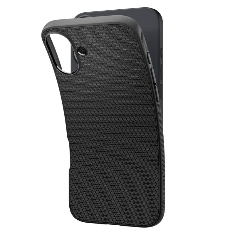 Spigen® Liquid Air™ ACS08194 Case (iPhone 16) matte black