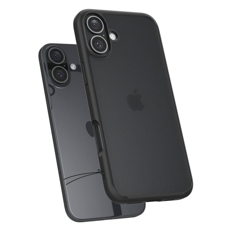 Spigen® Ultra Hybrid™ ACS08200 Case (iPhone 16) frost black