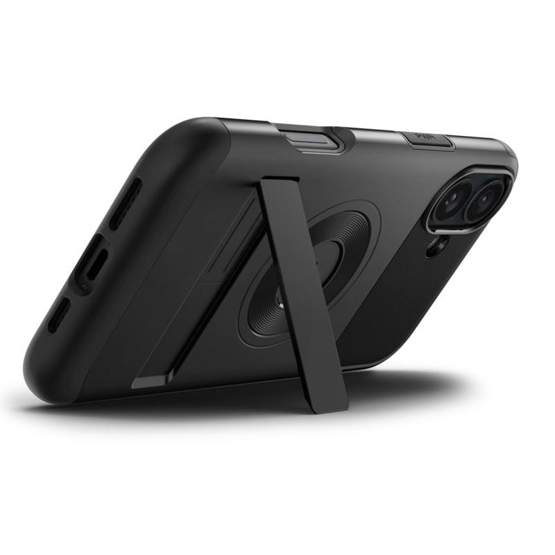 Spigen® Slim Armor MAG™  ACS08227 Magsafe Case (iPhone 16) black