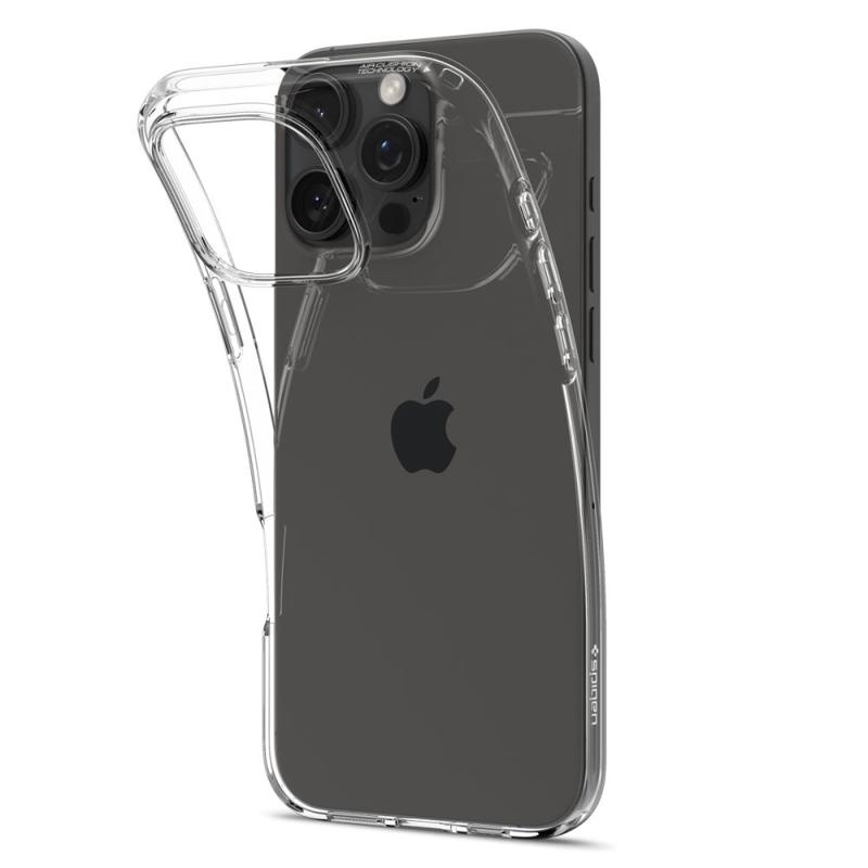 Spigen® Liquid Crystal™ ACS08112 Case (iPhone 16 Pro) clear