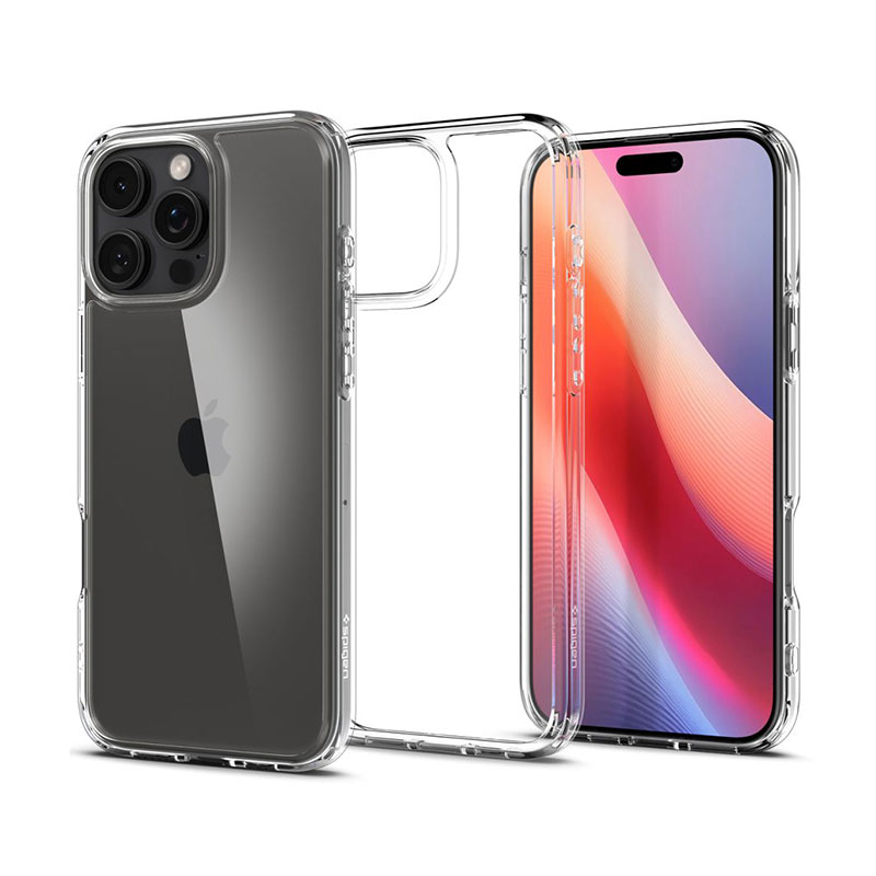 Spigen® Ultra Hybrid™ ACS08121 Case (iPhone 16 Pro) clear