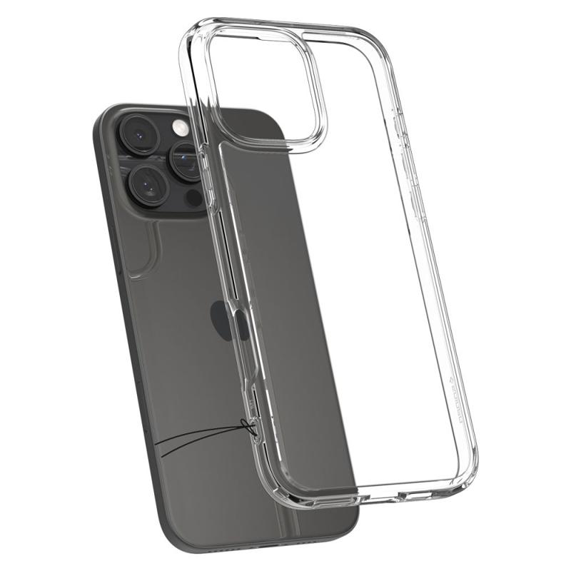 Spigen® Ultra Hybrid™ ACS08121 Case (iPhone 16 Pro) clear