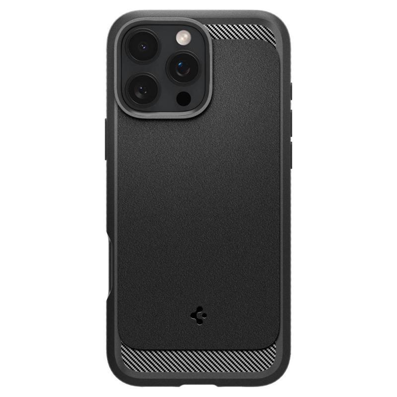 Spigen® Rugged Armor™ ACS07986 Magsafe Case (iPhone 16 Pro Max) matte black