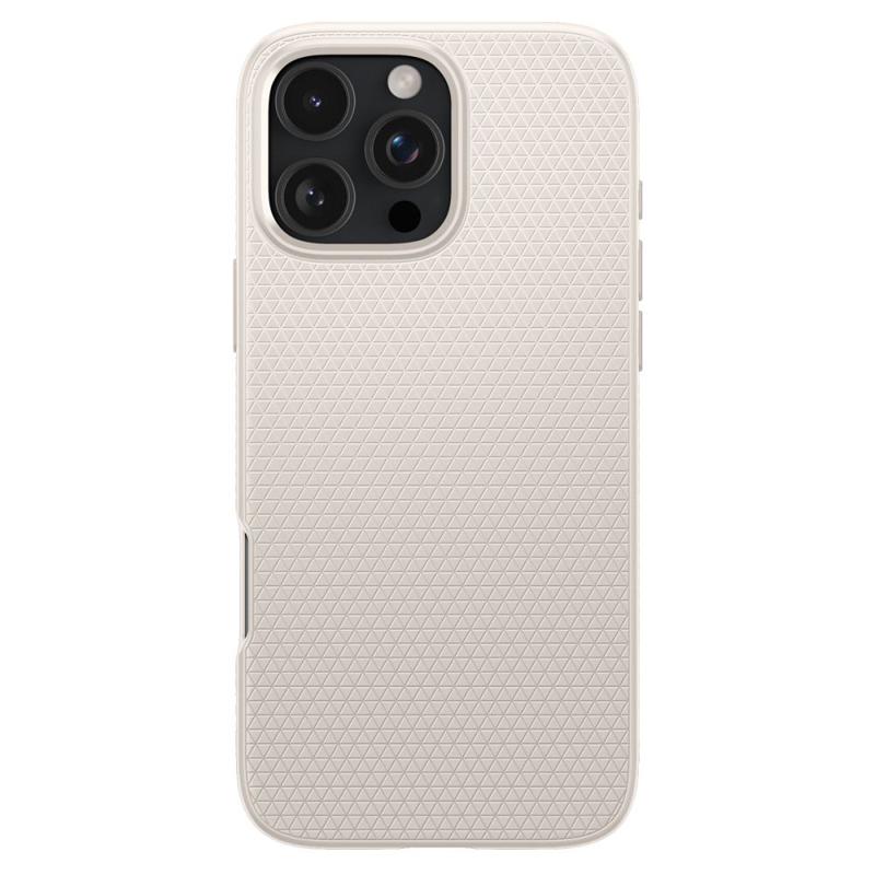 Spigen® Liquid Air™ ACS07991 Case (iPhone 16 Pro Max) natural titanium