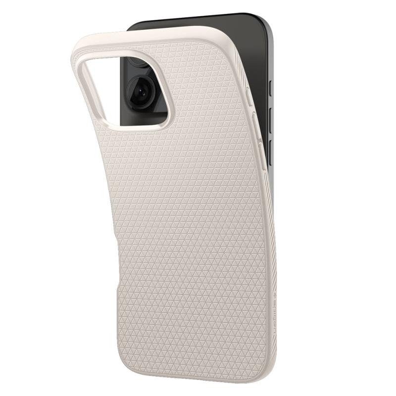 Spigen® Liquid Air™ ACS07991 Case (iPhone 16 Pro Max) natural titanium