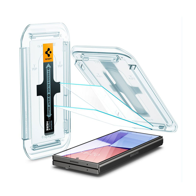 Spigen® GLAS.tR™ Ez Fit (x2Pack) Tempered Glass (Samsung Galaxy Z Fold 6) clear