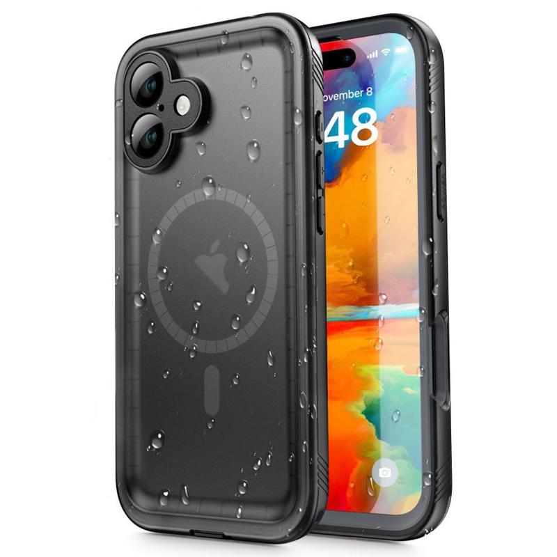 Tech-Protect Shellbox IP68 WaterProof Case (iPhone 16) black