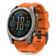 Tech-Protect Silicone Λουράκι (Garmin Fenix 5X-5X Plus / 6X-6X Pro / 7X-7X Pro / 8) (51mm) orange