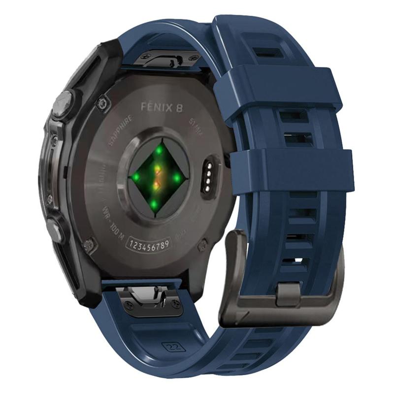 Tech-Protect Silicone Λουράκι (Garmin Fenix 5-5 Plus / 6-6 Pro / 7-7 Pro / 8) (47mm) blue