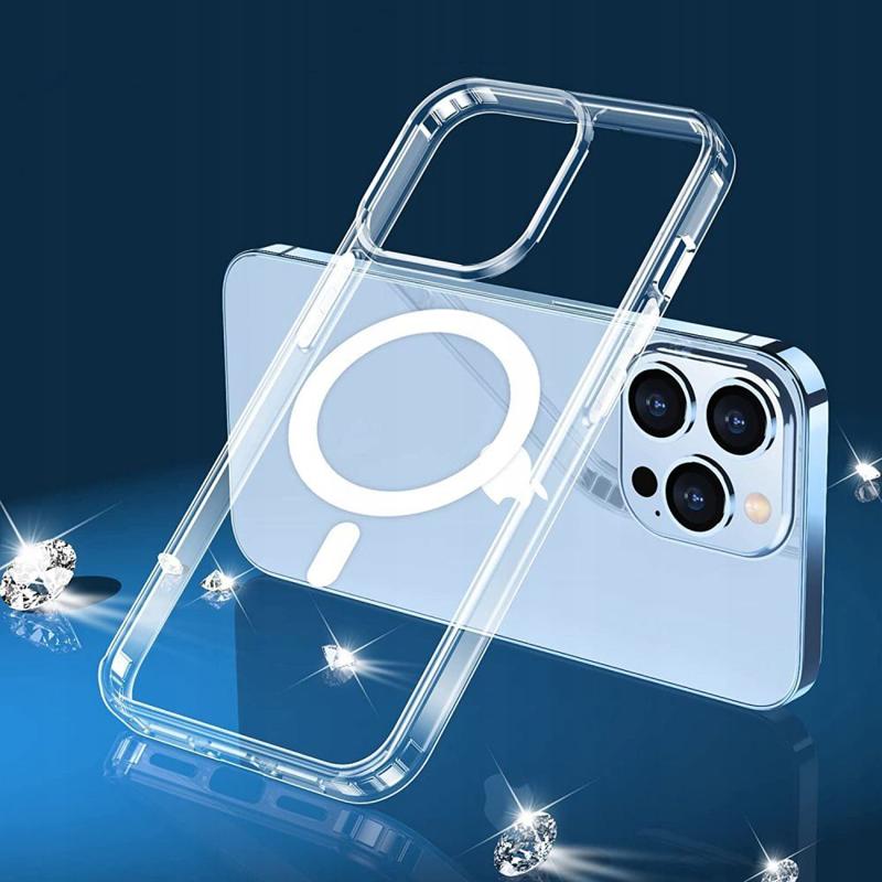 Tech-Protect MagMat Magsafe Back Cover Case (iPhone 13) clear