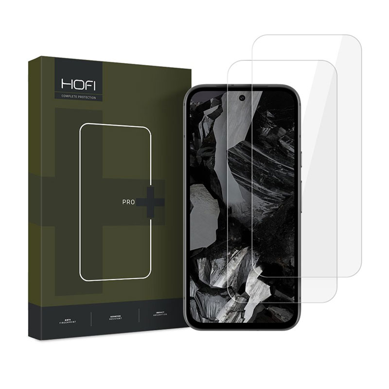 Hofi Glass Pro+ 2x Pack Full Face Tempered Glass (Google Pixel 9 Pro XL) clear