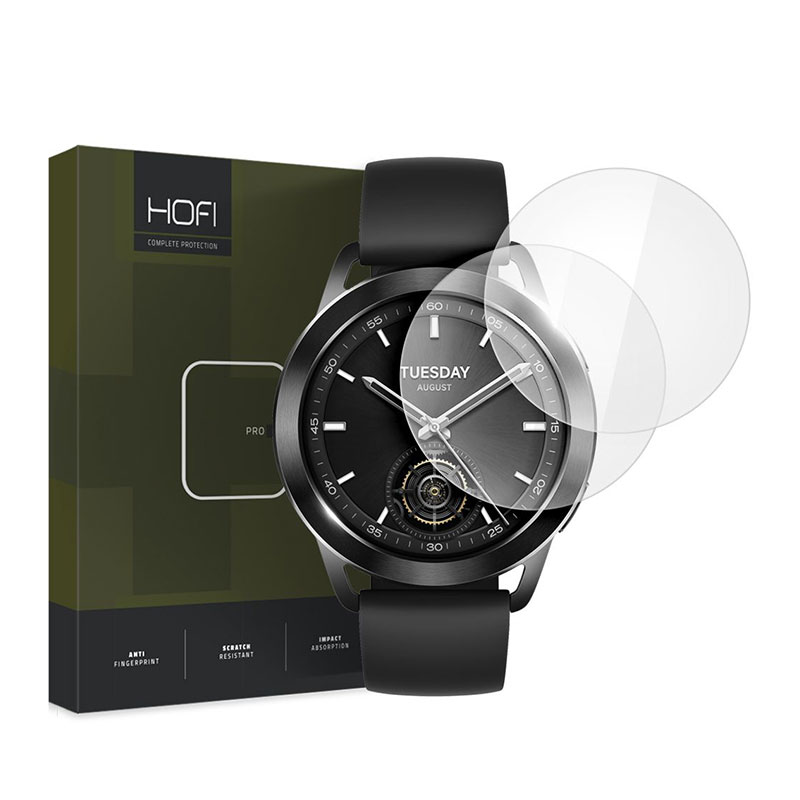 Hofi Glass Pro+ 2x Pack Tempered Glass (Xiaomi Watch S3) clear