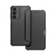 Razor Carbon Book Cover Case (Samsung Galaxy A25 5G) black