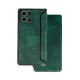 Razor Leather Book Cover Case (Samsung Galaxy A22 5G) dark-green