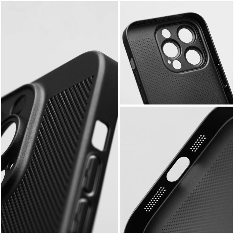 Forcell Breezy PC Back Cover Case (iPhone 16) black