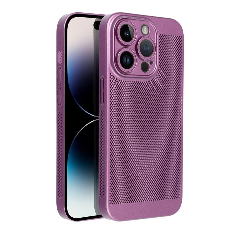 Forcell Breezy PC Back Cover Case (iPhone 16) purple