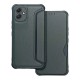 Forcell Razor Carbon Book Cover Case (iPhone 16) dark green