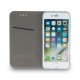 Smart Magnetic Leather Book Cover (iPhone 16) black