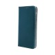 Smart Magnetic Leather Book Cover (iPhone 16) dark green