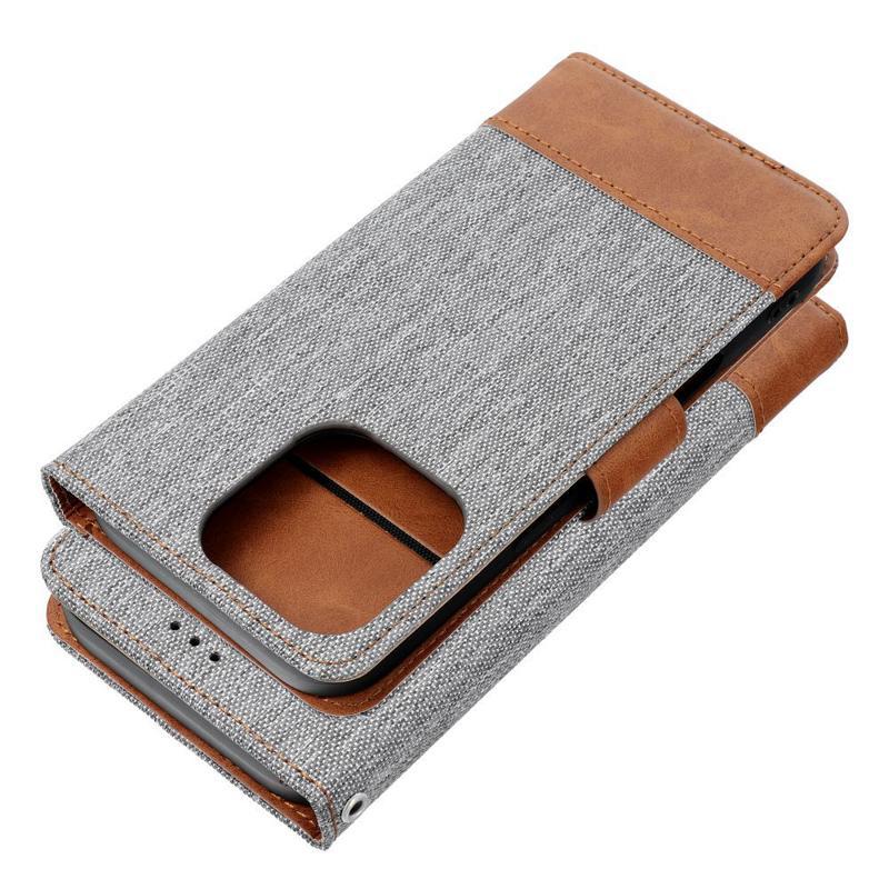 Jeans Book Cover Premium Case (iPhone 16 Pro) gray