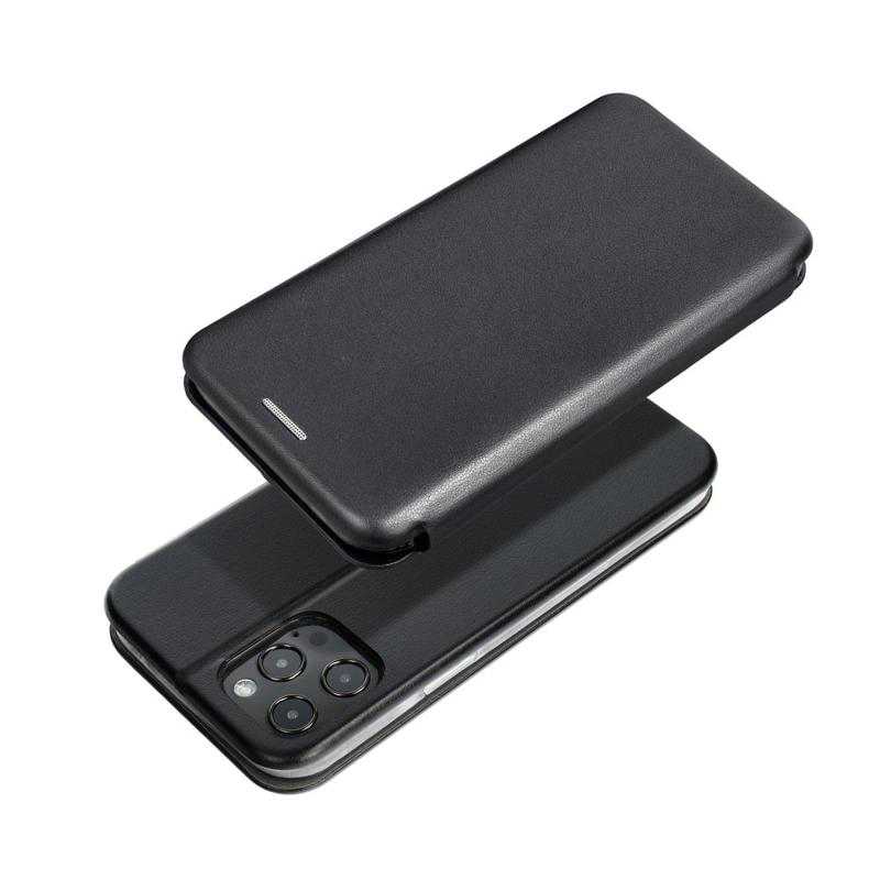 Elegance Magnet Book Cover (iPhone 16 Pro) black