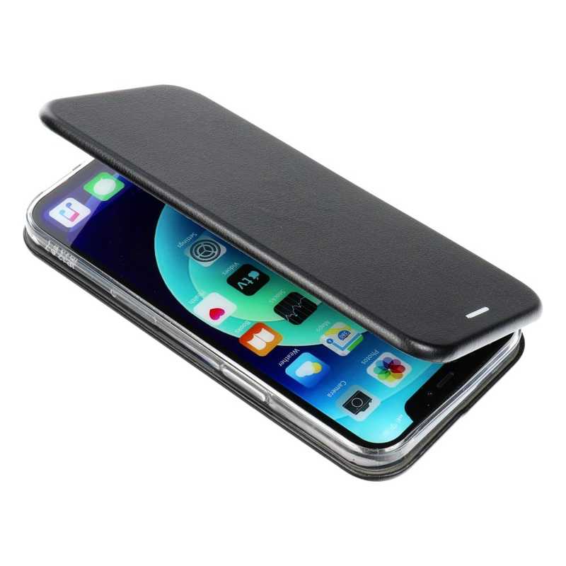 Elegance Magnet Book Cover (iPhone 16 Pro) black