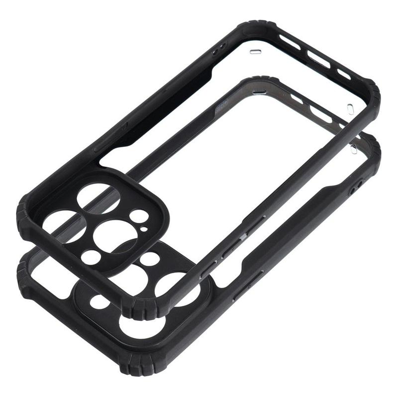 Anti-Drop TPU Armor Cam Shield Case (iPhone 16 Pro) black