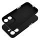 Soft Matt Case Back Cover (iPhone 16 Pro) black