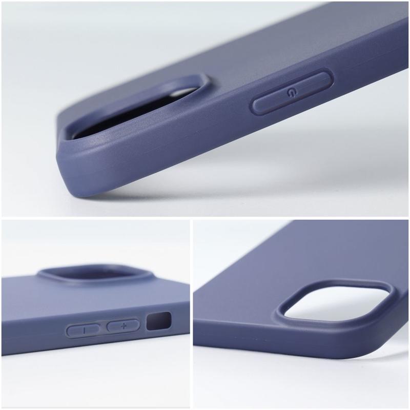 Soft Matt Case Back Cover (iPhone 16 Pro) blue