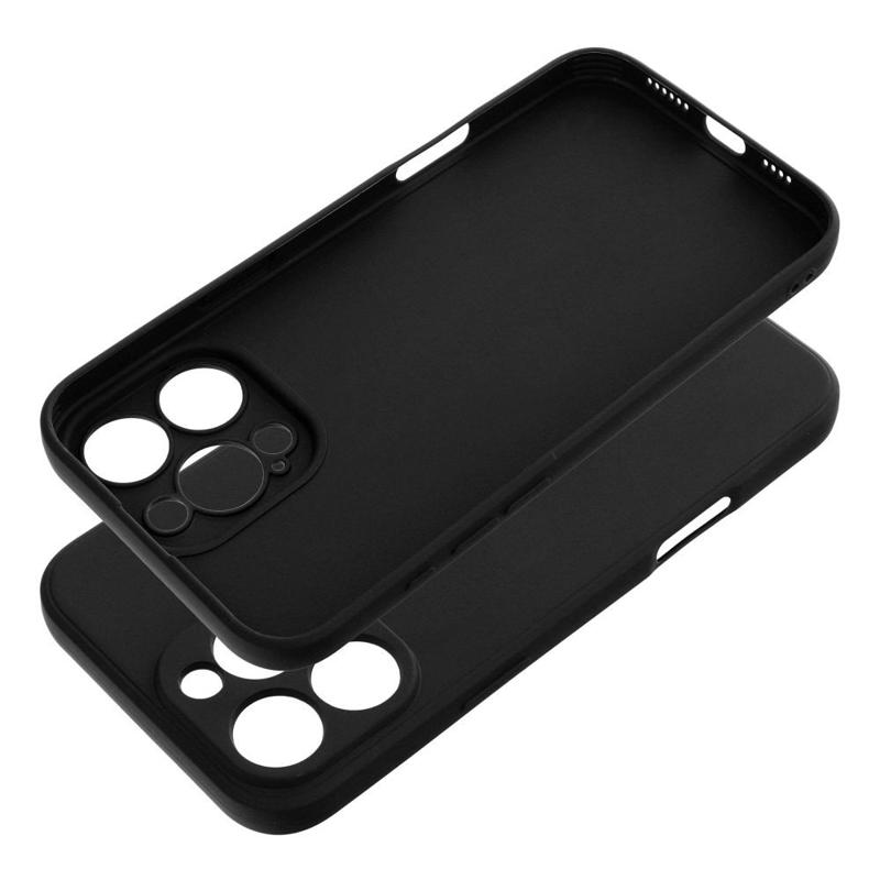 Soft Matt Case Back Cover (iPhone 16 Pro Max) black