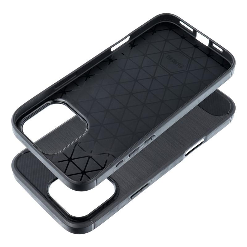 Carbon Case Back Cover (iPhone 16 Pro Max) black