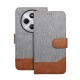 Jeans Book Cover Premium Case (Xiaomi Redmi 14C / Poco C75) gray