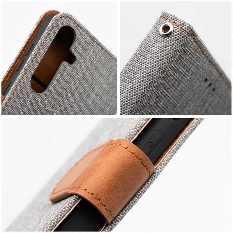 Jeans Book Cover Premium Case (Xiaomi Redmi 14C / Poco C75) gray