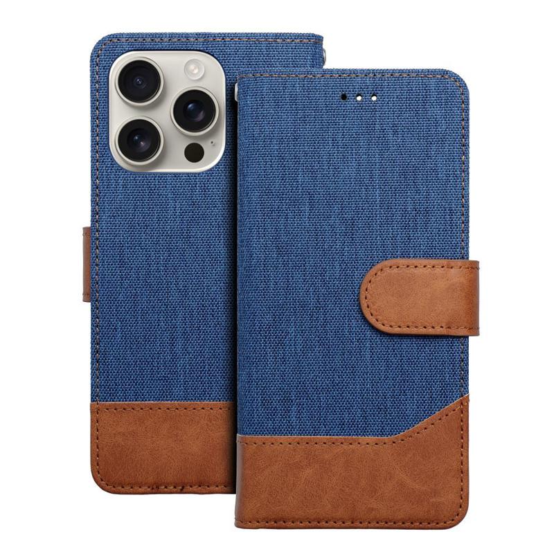 Jeans Book Cover Premium Case (iPhone 16 Pro Max) blue