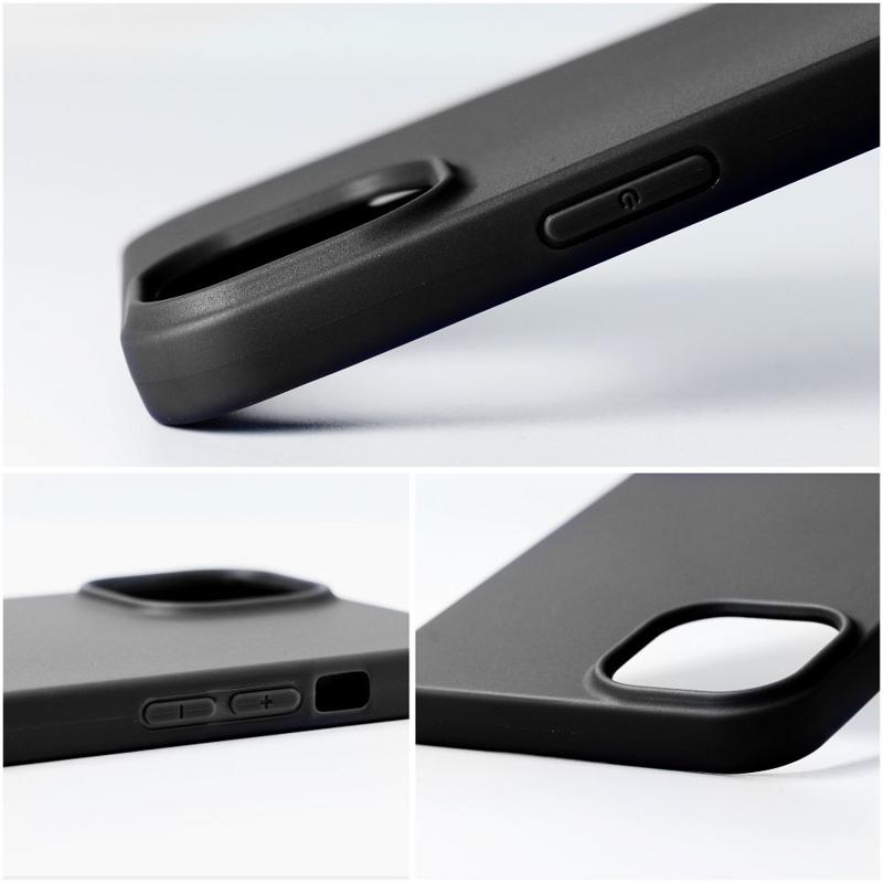 Soft Matt Case Back Cover (iPhone 16) black