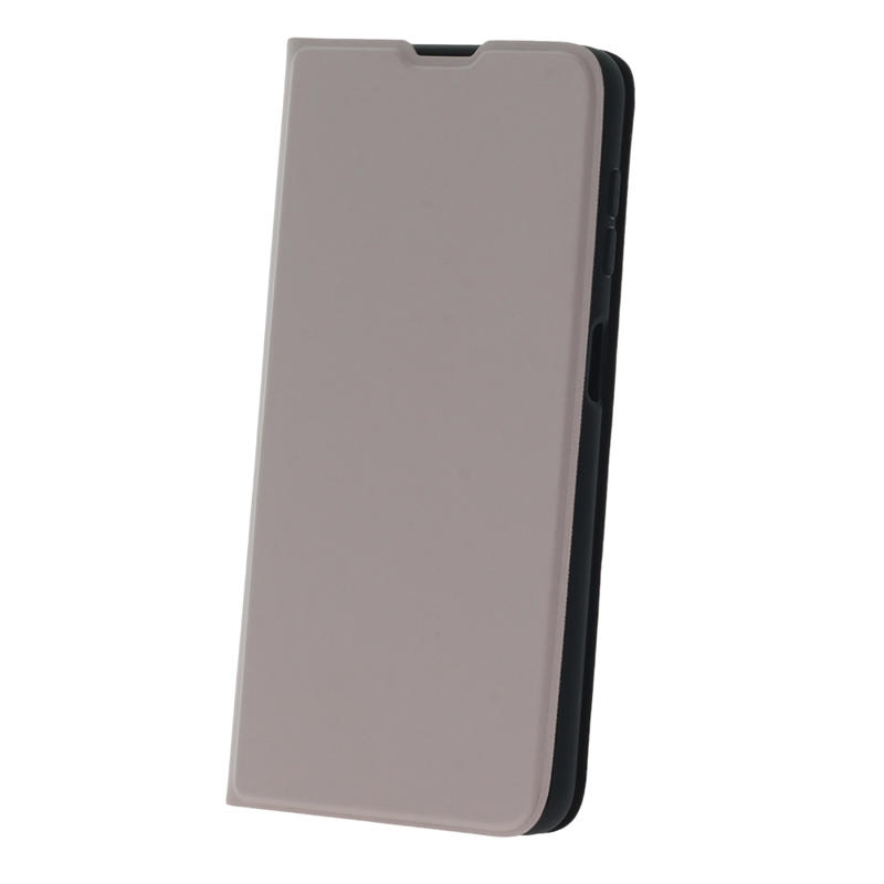 Smart Soft PU Book Cover Case (iPhone 16 Pro Max) nude