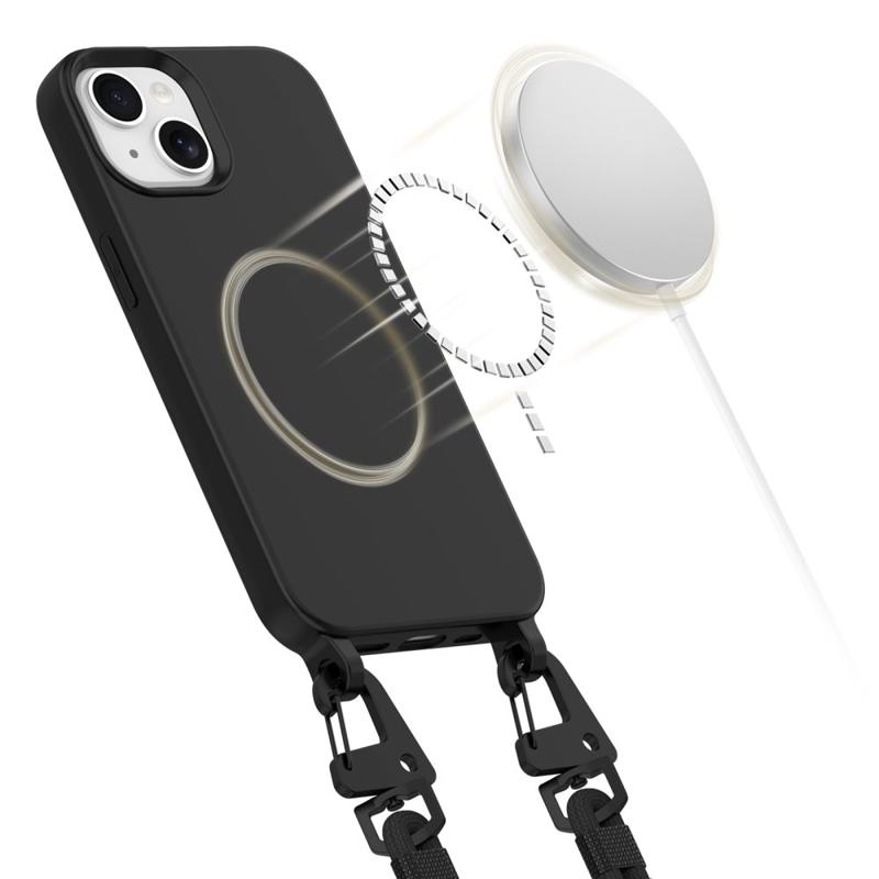 Tech-Protect Magnecklace Magsafe Back Case (iPhone 13) black