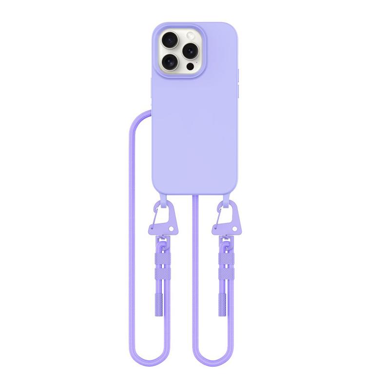 Tech-Protect Magnecklace Magsafe Back Case (iPhone 15 Pro) lavender Tech-Protect Magnecklace Magsafe Back Case (iPhone 15 Pro) lavender