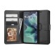 Tech-Protect Wallet Stand Book Case (Motorola Moto G35) black