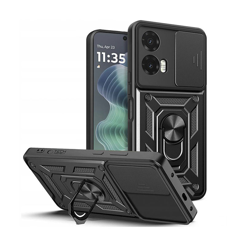 Tech-Protect Camshield Pro Case (Motorola Moto G35) black